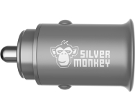 Silver Monkey Ładowarka samochodowa 2x USB, 24W - 536250 - zdjęcie 3